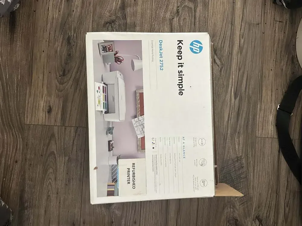HP DeskJet 2752 Wireless All-in-One Color Inkjet Printer - Refurbished